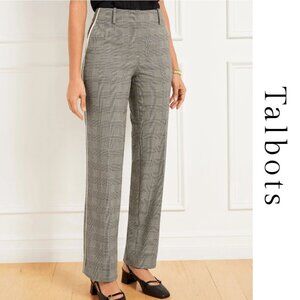 Talbots Southampton Straight Leg Pants - Lucetta Glen Plaid